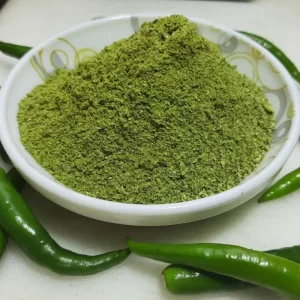 green-chilly-powder